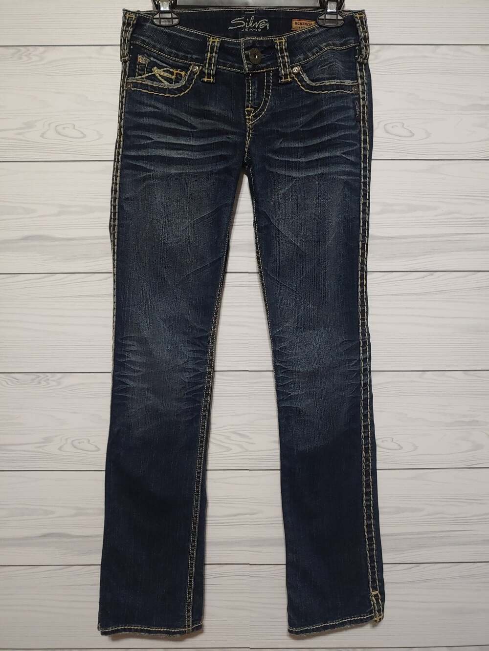 Womens Silver Mackenzie Slim Boot sz 26